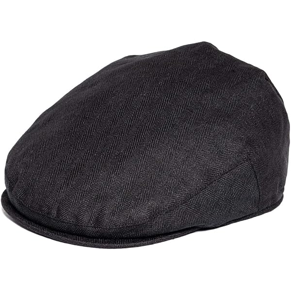 JANGOUL Men Wool Blend 8 Panel Newsboy Cap Tweed Cabbie Hat Snap